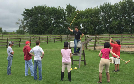 at Ameritina Polo Farm